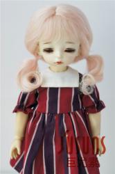 Lovely Two Braid BJD Mohair Doll Wigs JD426