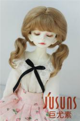 Lovely Two Braid BJD Mohair Doll Wigs JD426