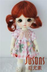 Lovely Tiny Braid Doll Wigs Synthetic Mohair JD199