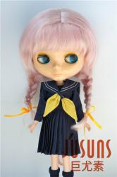 Lovely Two Braids BJD Mohair Doll Wigs JD2031
