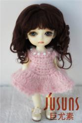 Fashion Short Curly Doll Wigs Mohair D20313