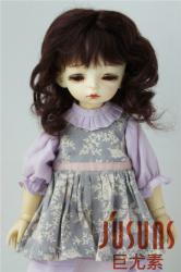 Fashion Short Curly Doll Wigs Mohair D20313