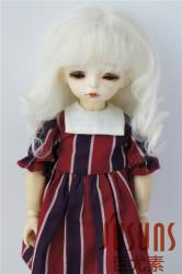 Fashion Short Curly Doll Wigs Mohair D20313