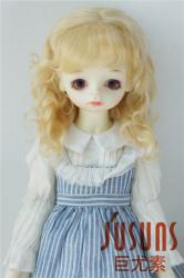 Pretty Short Curly Mohair Doll Wigs D20313