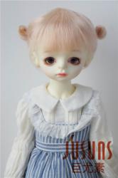 Lovely Two pony Mohair BJD Doll Wigs JD415