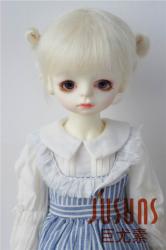 Lovely Two pony Mohair BJD Doll Wigs JD415