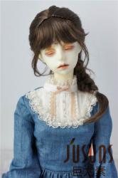 Pretty lady braid BJD doll wigs synthetic mohair JD413