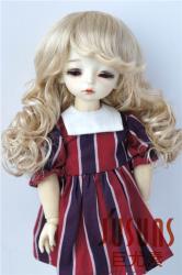 Long Curly Synthetic Mohair BJD Doll Wig JD311