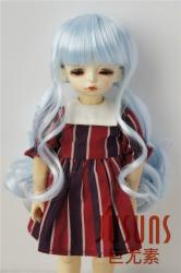 Lovely Curly Braids  Synthetic Mohair Doll Wigs JD337
