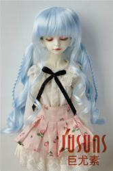 Lovely Curly Braids  Synthetic Mohair Doll Wigs JD337