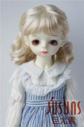 Lovely Curly Synthetic Mohair Doll Wigs JD366