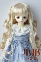 Long Curly BJD Synthetic Mohair Doll Wigs JD438