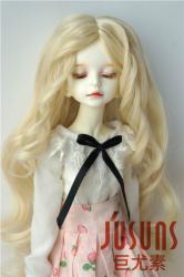 Long Curly Heat Resistant Fiber BJD Doll Wigs JD457