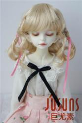 Pretty Curly BJD Synthetic Mohair Doll Wigs JD367