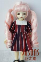 Pretty Curly BJD Synthetic Mohair Doll Wigs JD330
