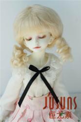 Lovely Two Pony BJD Mohair Doll Wig JD294