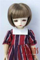 Cute Short Bobo Air Bangs Doll Wig Synthetic Mohair JD286