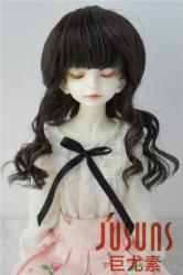 Lovely Curly Doll Wigs Heat Resistant Fiber JD257