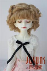 Lovely Short Curly Doll Wigs Mohair JD250