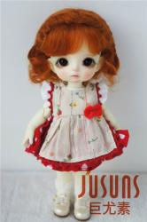 Lovely Two Braids Mohair Doll Wigs JD249