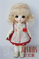 Lovely Two Braids Mohair Doll Wigs JD249