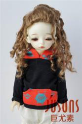 Long Curly Doll Wigs Synthetic Mohair JD243