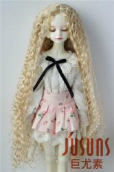 Pretty Long Curly Doll Wigs Synthetic Mohair JD220
