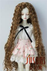 Pretty Long Curly Doll Wigs Synthetic Mohair JD220