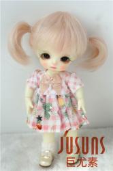 Lovely Twin Tail Mohair Doll Wigs JD203
