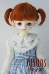 Lovely Twin Tail Mohair Doll Wigs JD203