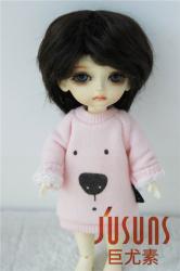 Nature Boyish Doll Wigs Synthetic Mohair JD192