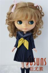Lovely Curly BJD Mohair Doll Wigs JD187