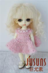 Lovely Curly BJD Mohair Doll Wig JD181