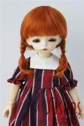 Fashionable Short Braid Mohair Doll Wigs JD143