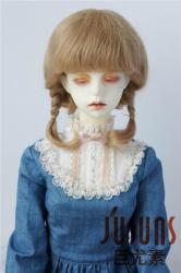 Fashionable Short Braid Mohair Doll Wigs JD143