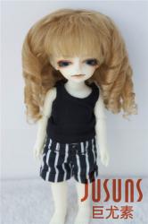 Long Soft Wave BJD Mohair Doll Wigs JD178