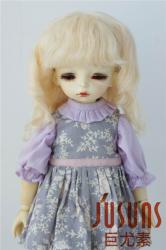 Long Soft Wave BJD Mohair Doll Wigs JD178
