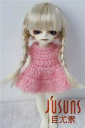 Double Braids BJD Synthetic Mohair Doll Wigs JD173