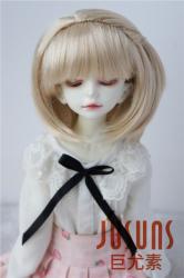 Lovely Short Cut BJD Synthetic Mohair Doll Wig JD171