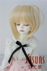 Lovely Short Doll Wigs Heat Resistant Fiber JD163h