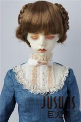 Lovely Ballet Braid Doll Wigs Synthetic Mohair JD156