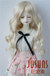 Long Lady Wave Doll Wigs Synthetic Mohair JD154
