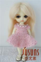 Lovely Straight BJD Mohair Doll Wigs JD147
