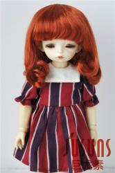 Pear Flower Curly Doll Wigs Synthetic Mohair JD131