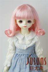 Pear Flower Curly Doll Wigs Synthetic Mohair JD131