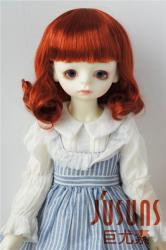 Pear Flower Curly Doll Wigs Synthetic Mohair JD131
