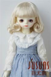 Pear Flower Curly Doll Wigs Synthetic Mohair JD131