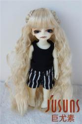 Long Curly Synthetic Mohair Doll Wigs JD098