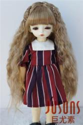 Long Curly Synthetic Mohair Doll Wigs JD098