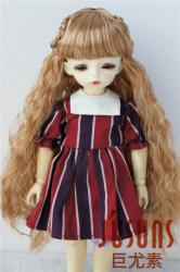 Long Curly Synthetic Mohair Doll Wigs JD098